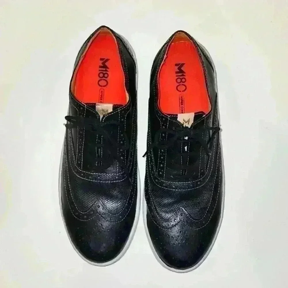M180 Ringtip Oxford Hyper Comfort BLK leather Men's Shoes S81610(HC)